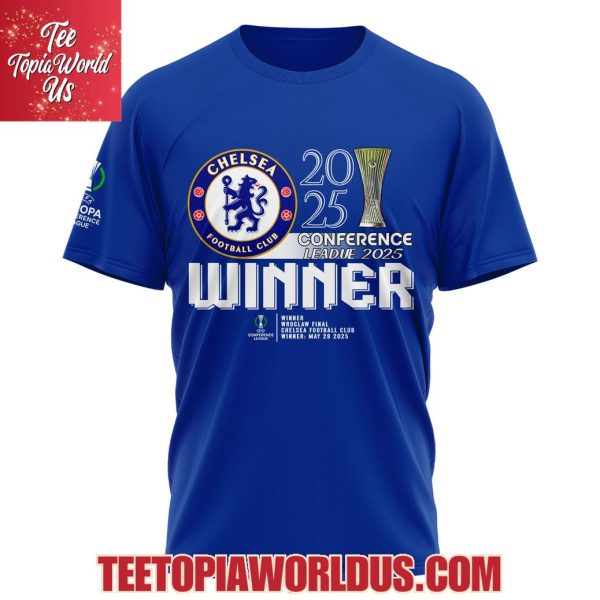 Chelsea FC Europe UEFA Conference League 2025 Winner T-Shirt, Hoodie, Cap