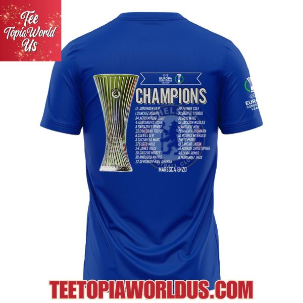 Chelsea FC Europe UEFA Conference League 2025 Winner T-Shirt, Hoodie, Cap