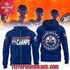 Edmonton Oilers 2025 Western Conference Champions Navy T Shirt, Hoodie