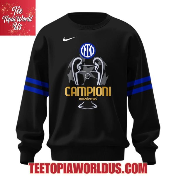 Inter Milan Campioni UEFA 2024-25 Season T-Shirt, Hoodie