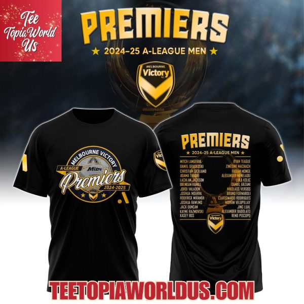 Melbourne City Victory 2024-25 A-League Men’s Premiers T-Shirt, Hoodie, Cap