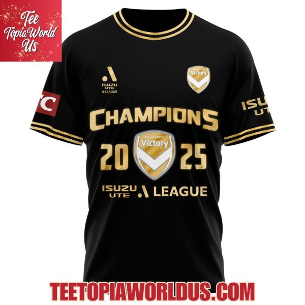 Melbourne City Victory Champions A League 2024-25 Season T-Shirt, Hoodie, Cap