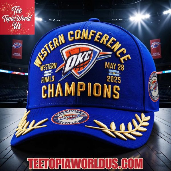 Oklahoma City Thunder Finals 2024 2025 NBA Western Conference Champions T-Shirt, Hoodie, Cap