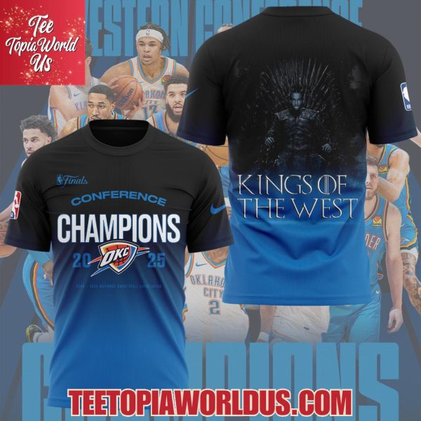 Oklahoma City Thunder King Of The West T-Shirt, Hoodie, Cap