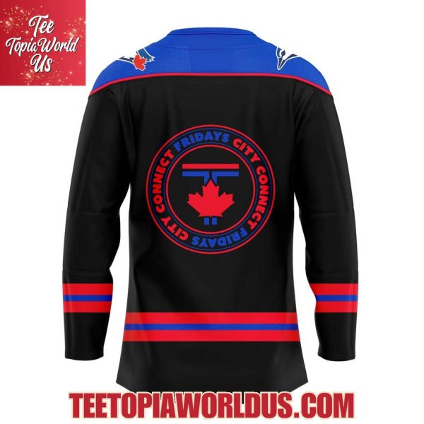 Toronto Blue Jays City Connect Hockey Jersey