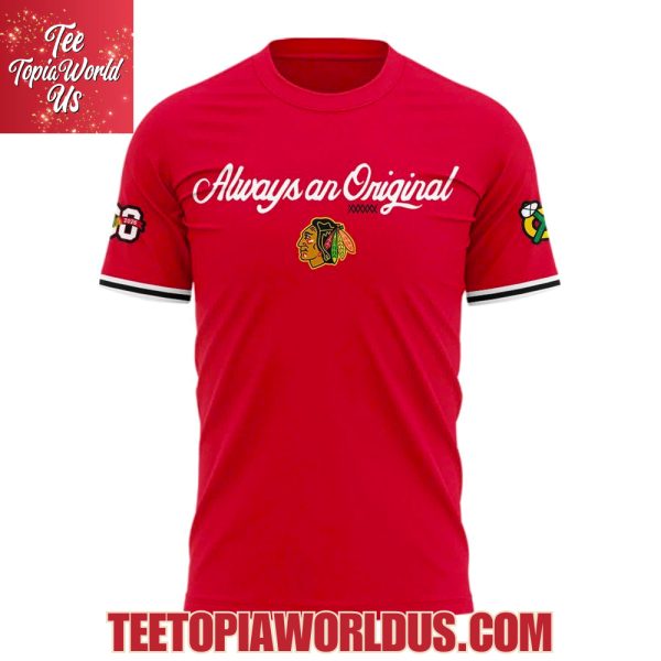 100th Anniversary Chicago Blackhawks T-Shirt
