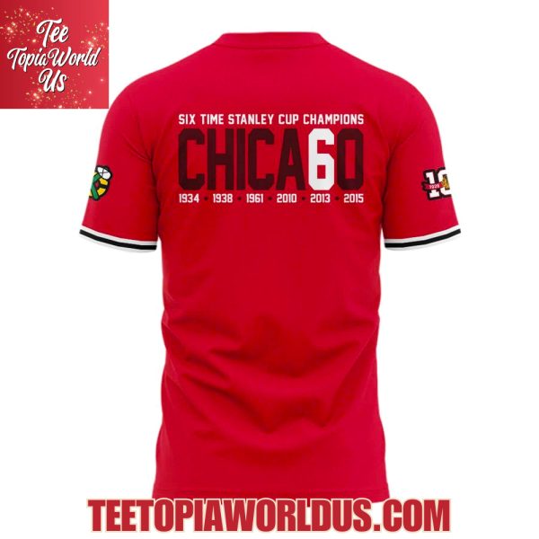 100th Anniversary Chicago Blackhawks T-Shirt
