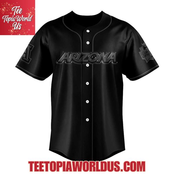2025 Arizona Baseball Back In Black Jersey