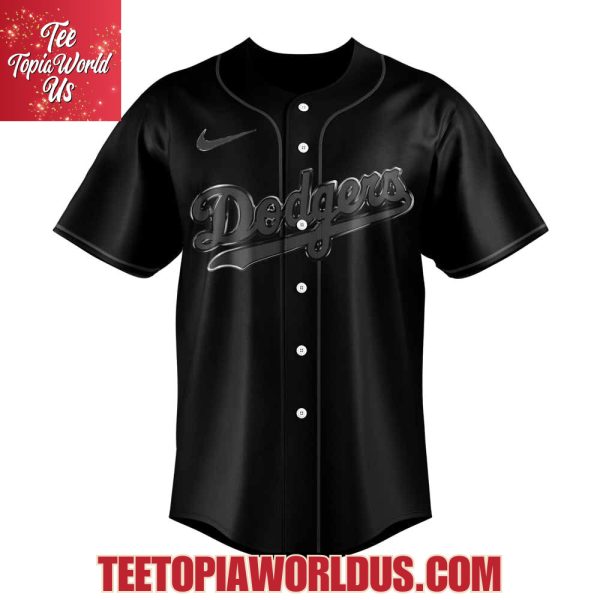 2025 Los Angeles Dodgers Back In Black Jersey