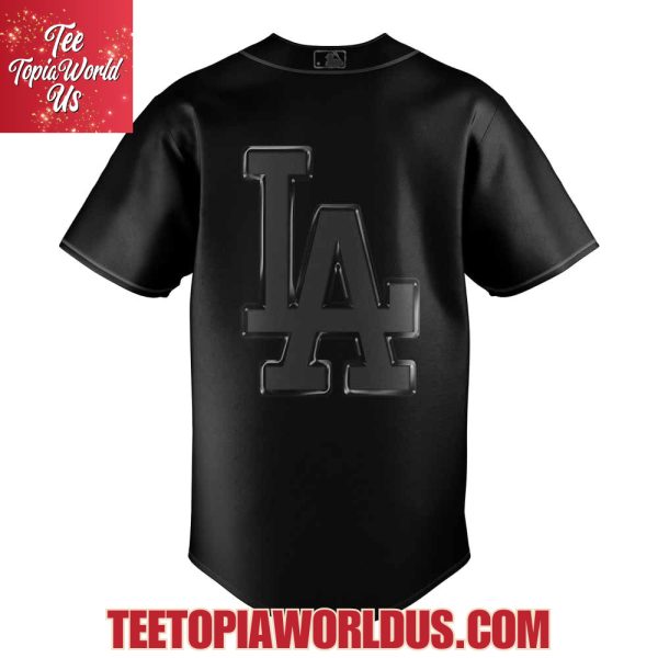 2025 Los Angeles Dodgers Back In Black Jersey