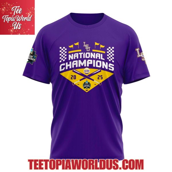 2025 Men’s College Baseball Champions LSU Tigers T-Shirt, Cap, Hoodie