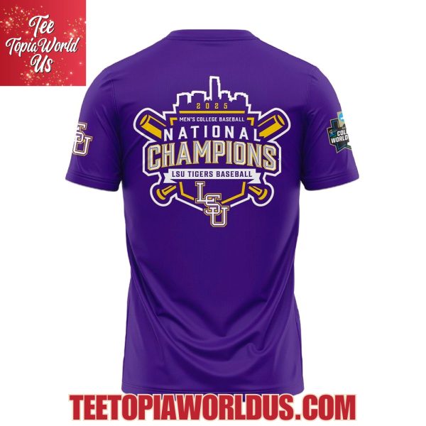 2025 Men’s College Baseball Champions LSU Tigers T-Shirt, Cap, Hoodie