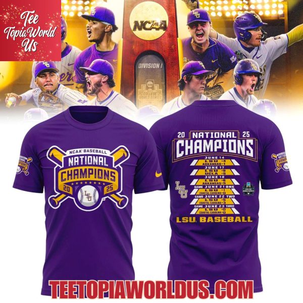 2025 National Champions LSU Baseball Hoodie