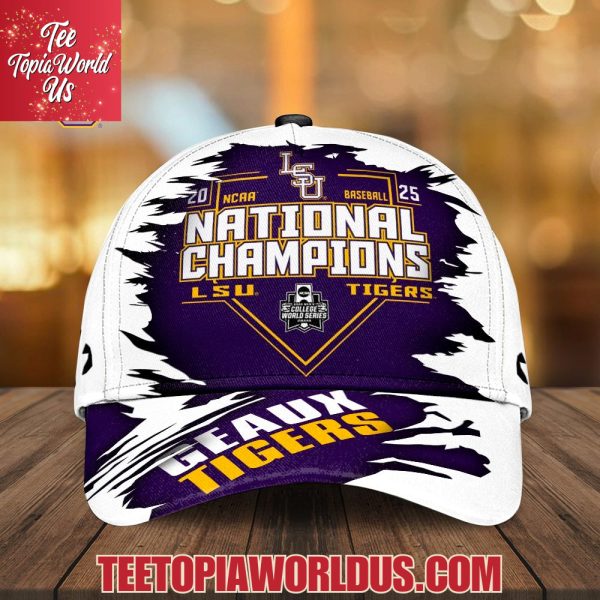 2025 NCAA National Champions LSU Tigers Cap