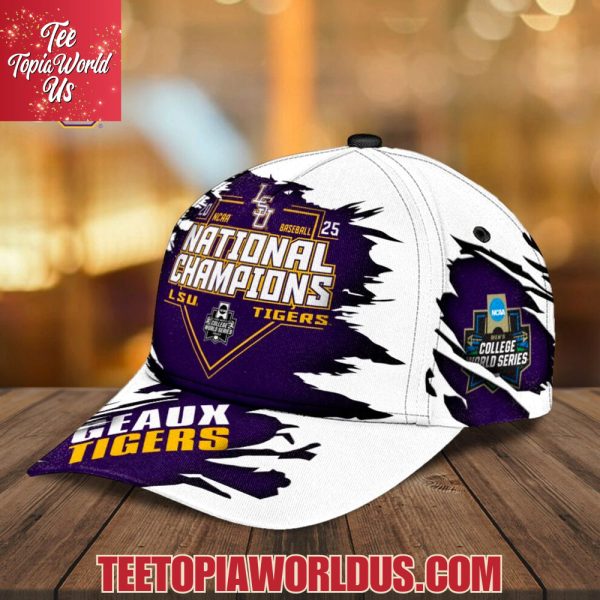 2025 NCAA National Champions LSU Tigers Cap