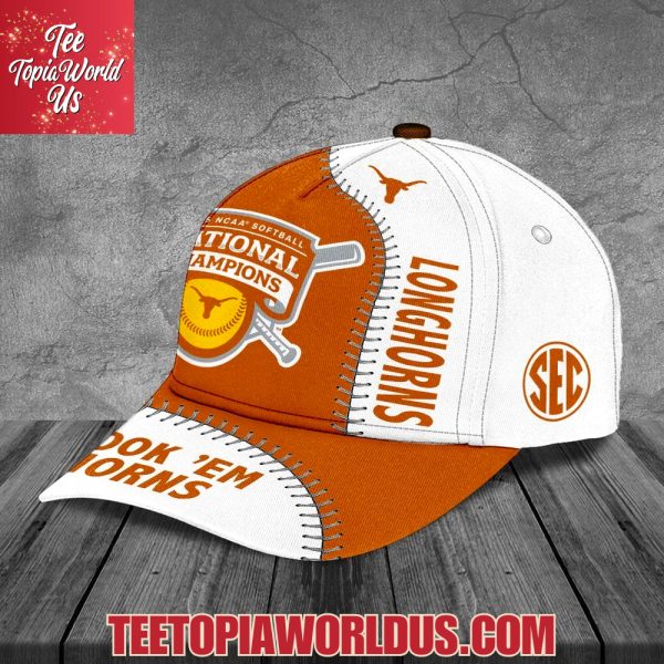 2025 NCAA Softball National Champions Texas Longhorns Cap