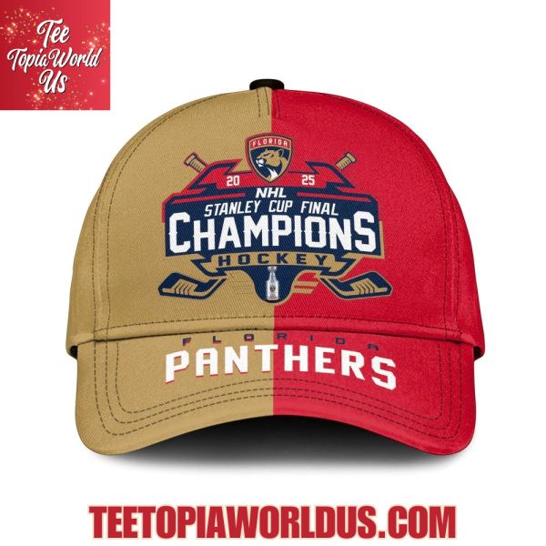 2025 NHL Stanley Cup Final Champions Florida Panthers Cap
