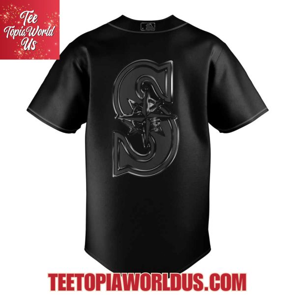 2025 Seattle Mariners Back In Black Jersey
