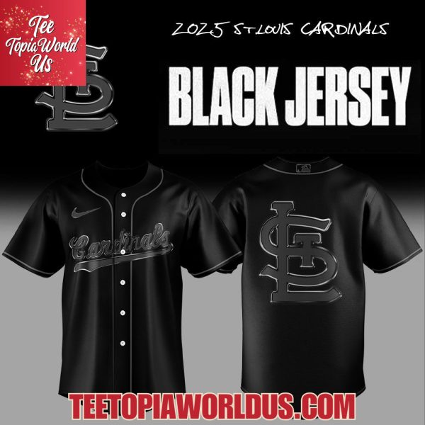 2025 St.Louis Cardinals Back In Black Jersey