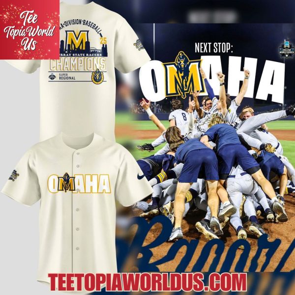 2025 Super Regional Champions Murray State Baseball Jersey