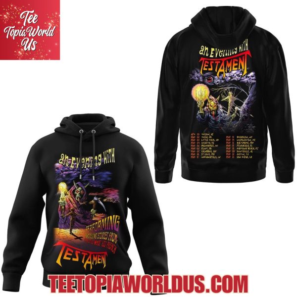 An Evening With Testament T-Shirt, Hoodie