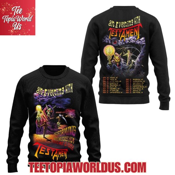 An Evening With Testament T-Shirt, Hoodie