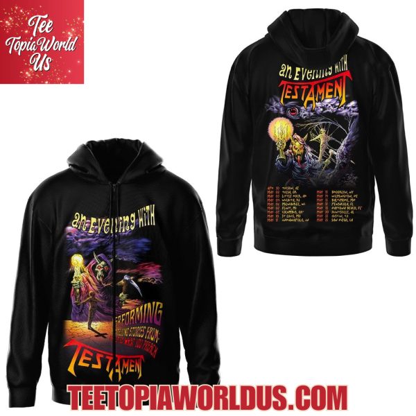 An Evening With Testament T-Shirt, Hoodie