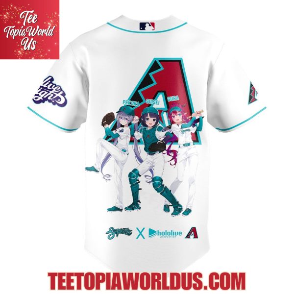 Arizona Diamondbacks x Hololive Night Collaboration Jersey