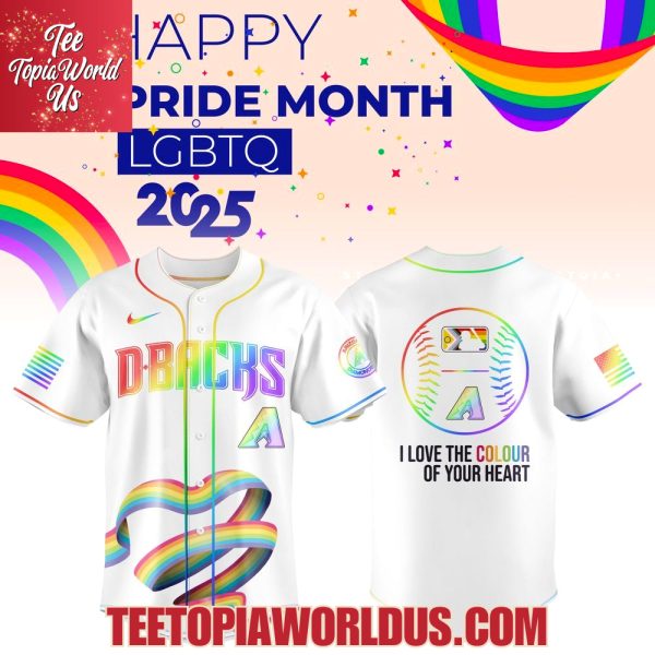 Arizona Diamondbacks x Pride Month 2025 Baseball Jersey