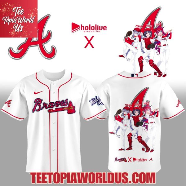 Atlanta Braves Hololive Night Collaboration Jersey