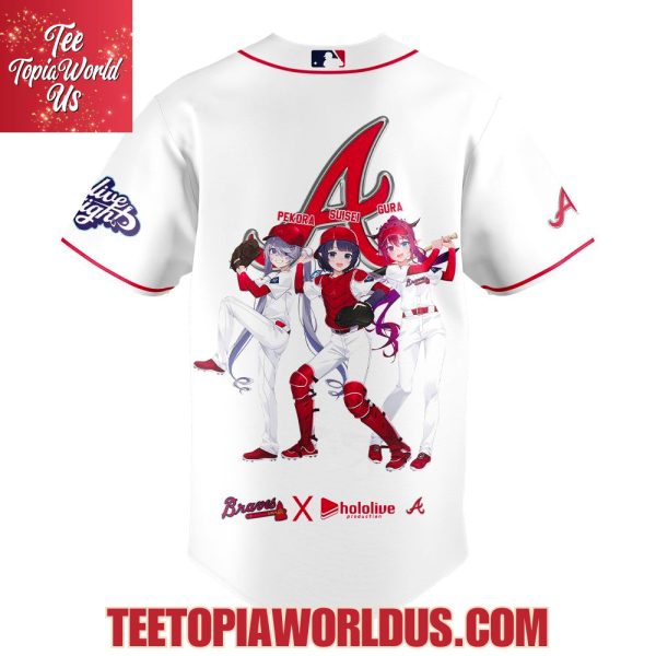 Atlanta Braves Hololive Night Collaboration Jersey