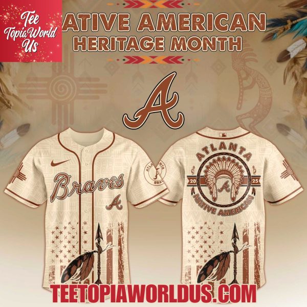 Atlanta Braves x Native American Heritage Month Limited Edition Jersey 2025