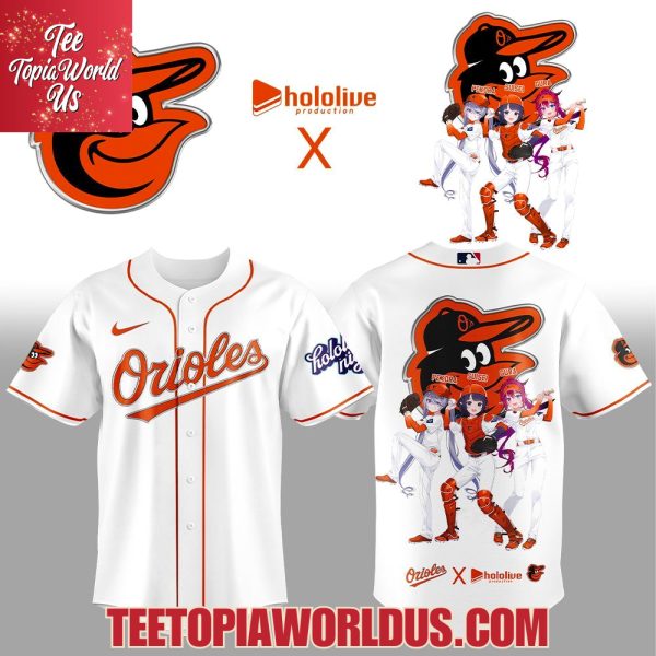 Baltimore Orioles x Hololive Night Collaboration Jersey
