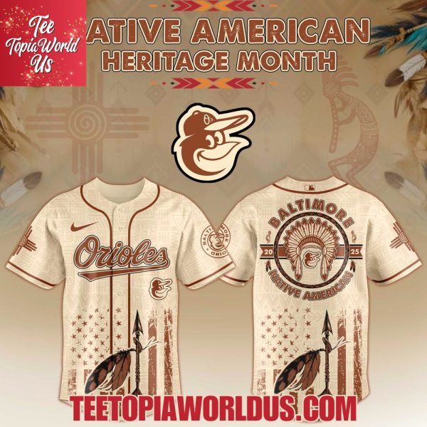 Baltimore Orioles x Native American Heritage Month Limited Edition Jersey 2025