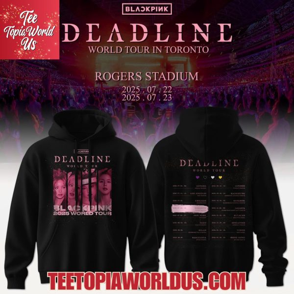 Blackpink DeadLine World Tour 2025 T-Shirt, Hoodie