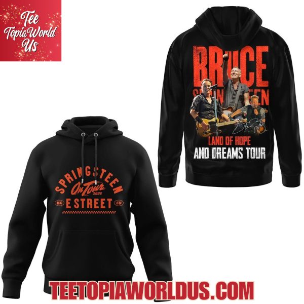 Bruce Springsteen Land Of Hope And Dreams Tour 2025 T-Shirt, Hoodie