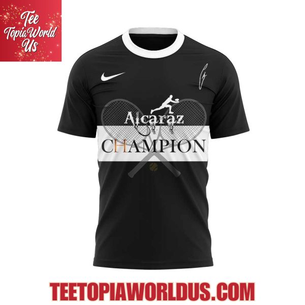 Carlos Alcaraz Garfia 2025 Roland Garros Champions T-Shirt, Hoodie, Cap