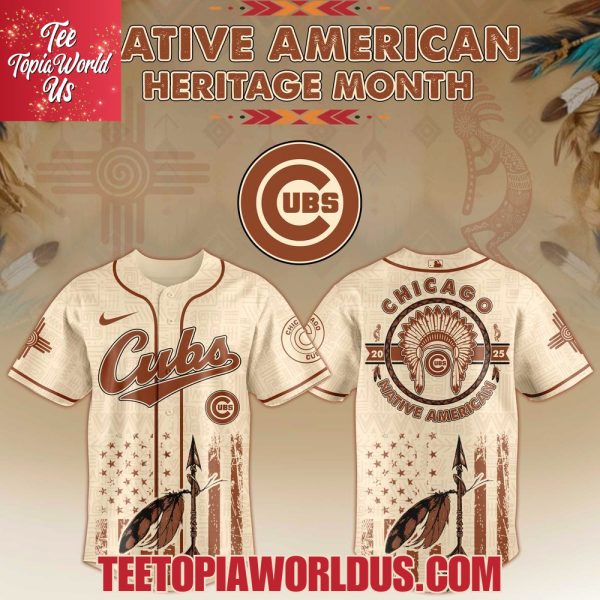 Chicago Cubs x Native American Heritage Month Limited Edition Jersey 2025