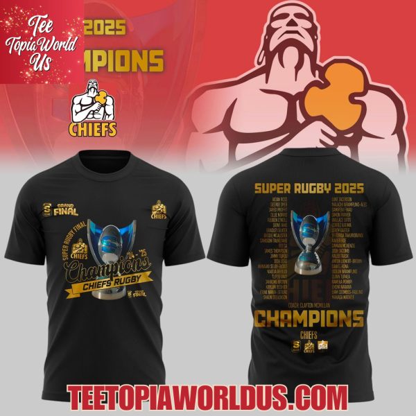 Chiefs Super Rugby Finals Champions 2025 T-Shirt, Hoodie, Cap