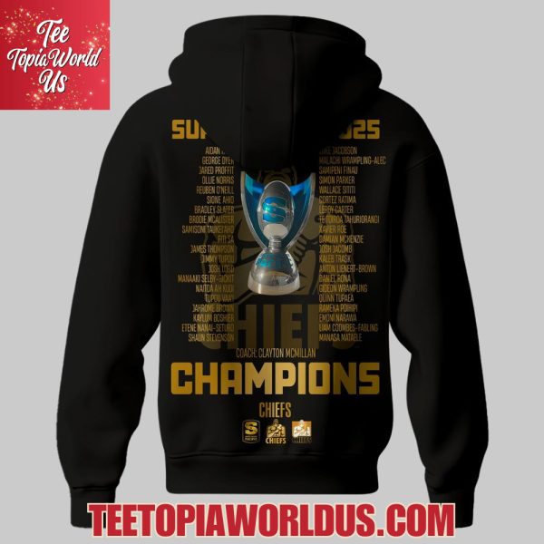 Chiefs Super Rugby Finals Champions 2025 T-Shirt, Hoodie, Cap