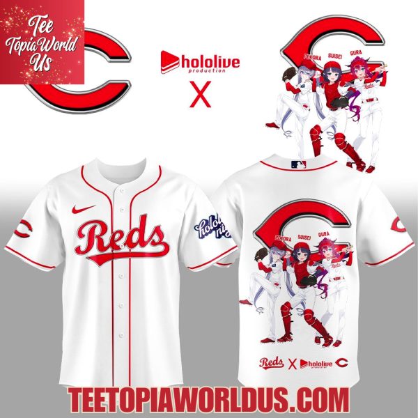 Cincinnati Reds x Hololive Night Collaboration Jersey