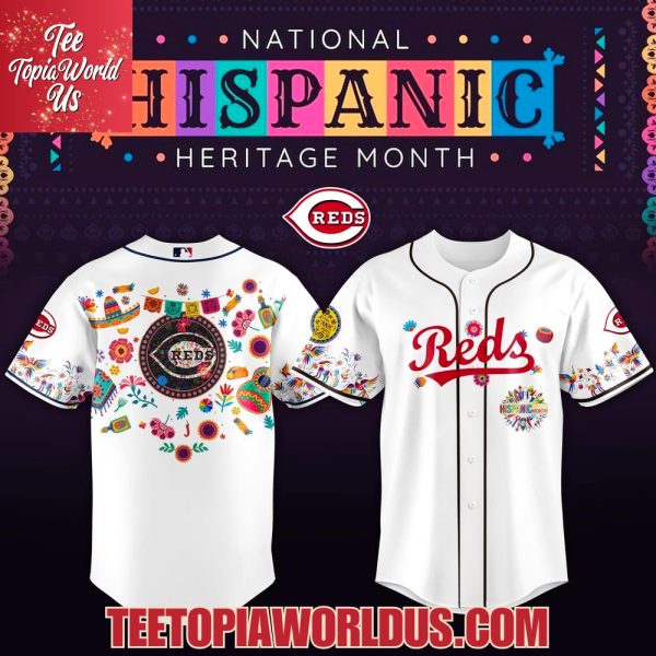 Cincinnati Reds x National Hispanic Heritage Month Baseball Jersey