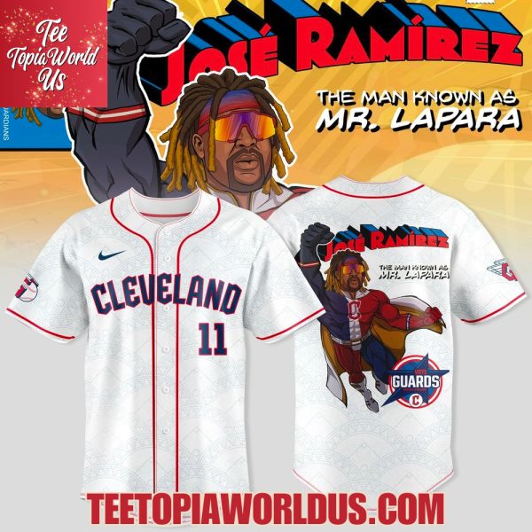 Cleveland Guardians Power All-Star e Is The Man Known As Mr Lapara White Jersey