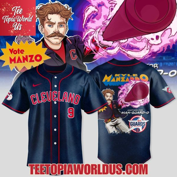 Cleveland Guardians Power All-Star Vote Manzo Navy Jersey