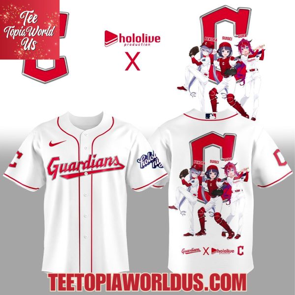 Cleveland Guardians x Hololive Night Collaboration Jersey
