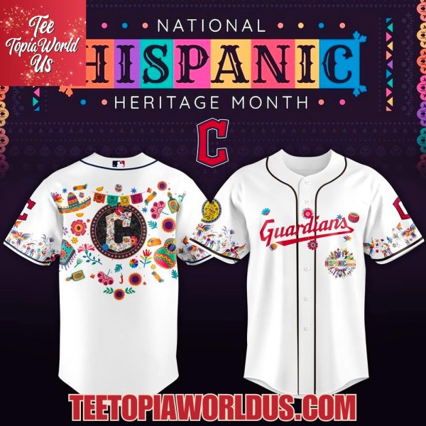 Cleveland Guardians x National Hispanic Heritage Month Baseball Jersey