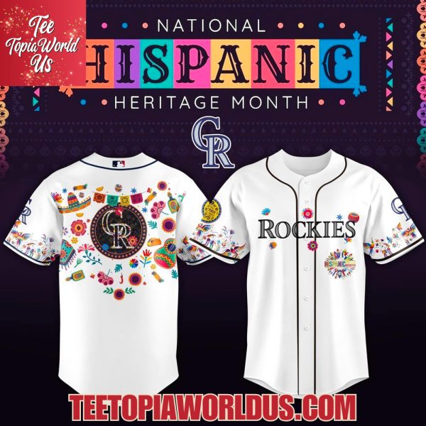 Colorado Rockies x National Hispanic Heritage Month Baseball Jersey