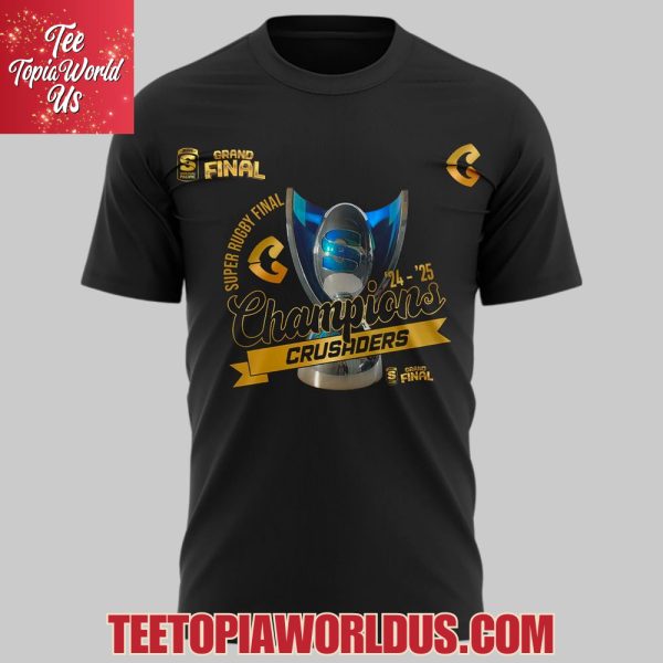 Crusaders Super Rugby Finals Champions 2025 T-Shirt, Hoodie, Cap