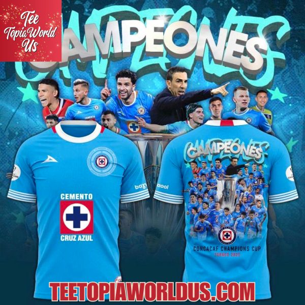 Cruz Azul Concacaf Champions 2025 T-Shirt
