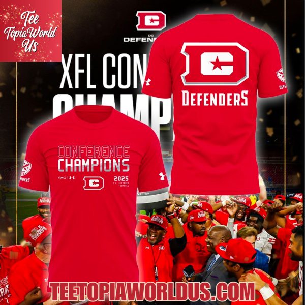 D.C. Defenders x Commander in Chief of the XFL Conference Champions T-Shirt, Hoodie, Cap
